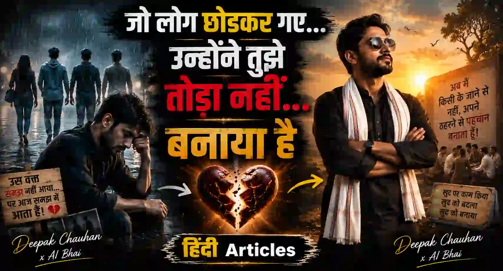 वो लोग जो चले गए और तुझे बनाकर गए