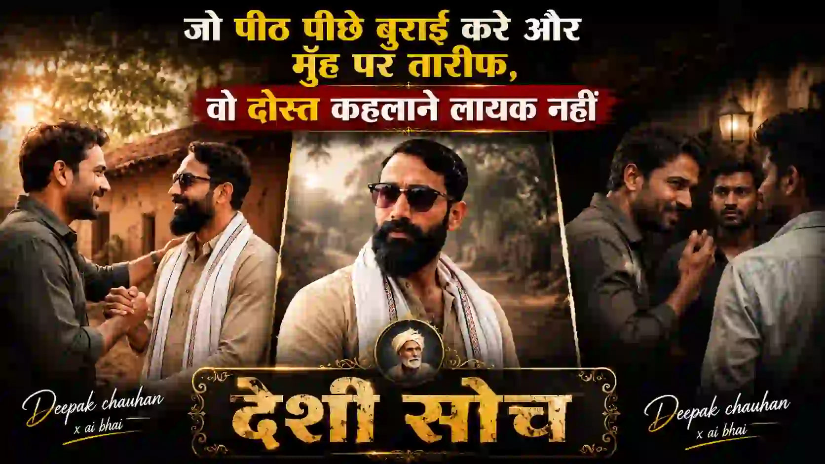पीठ पीछे बुराई
