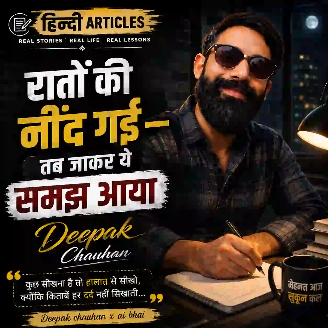 रातों की नींद गई