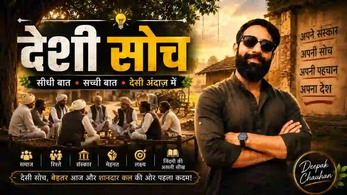 देसी सोच - Mindset और मानसिकता