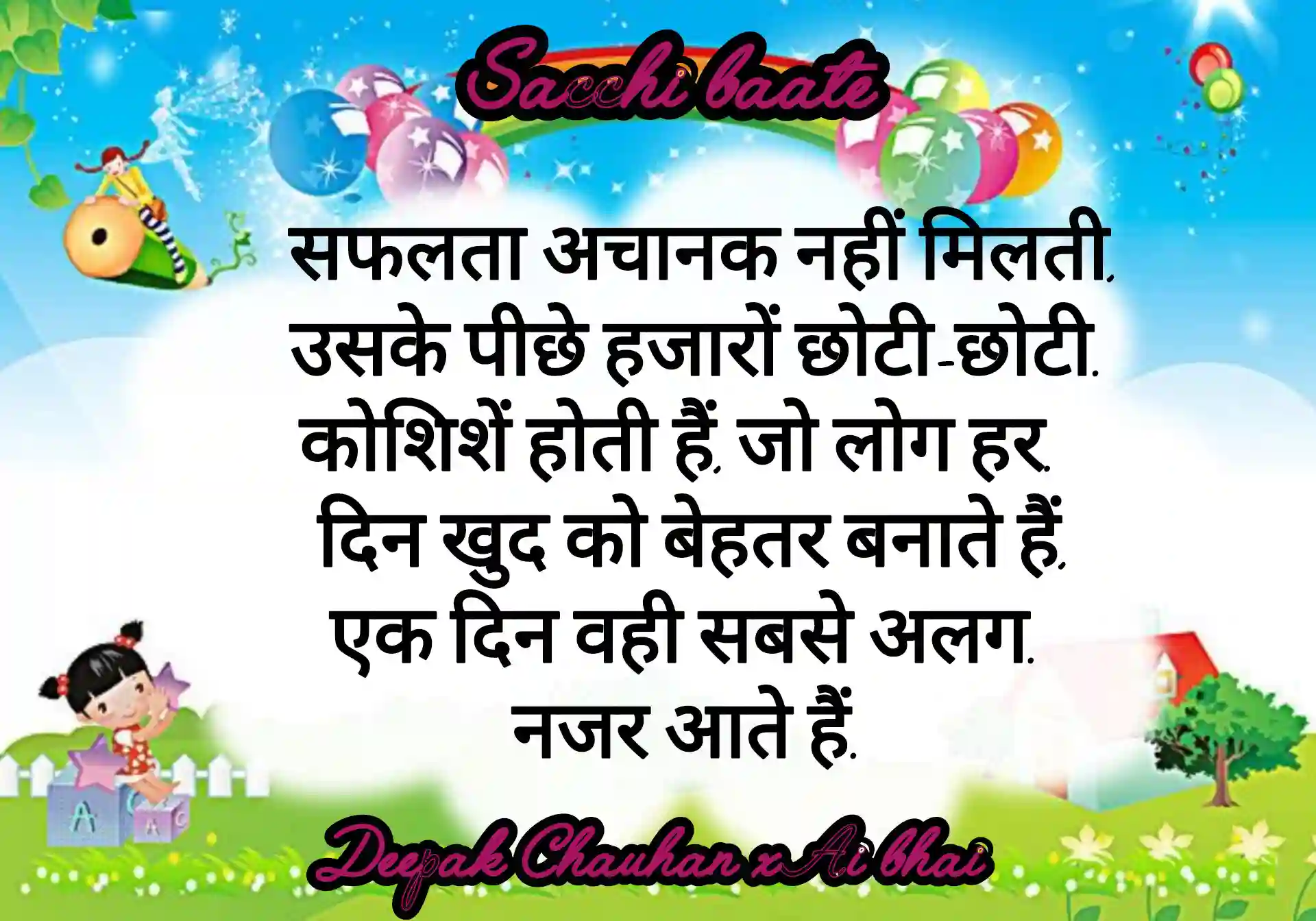 सफलता की सच्चाई