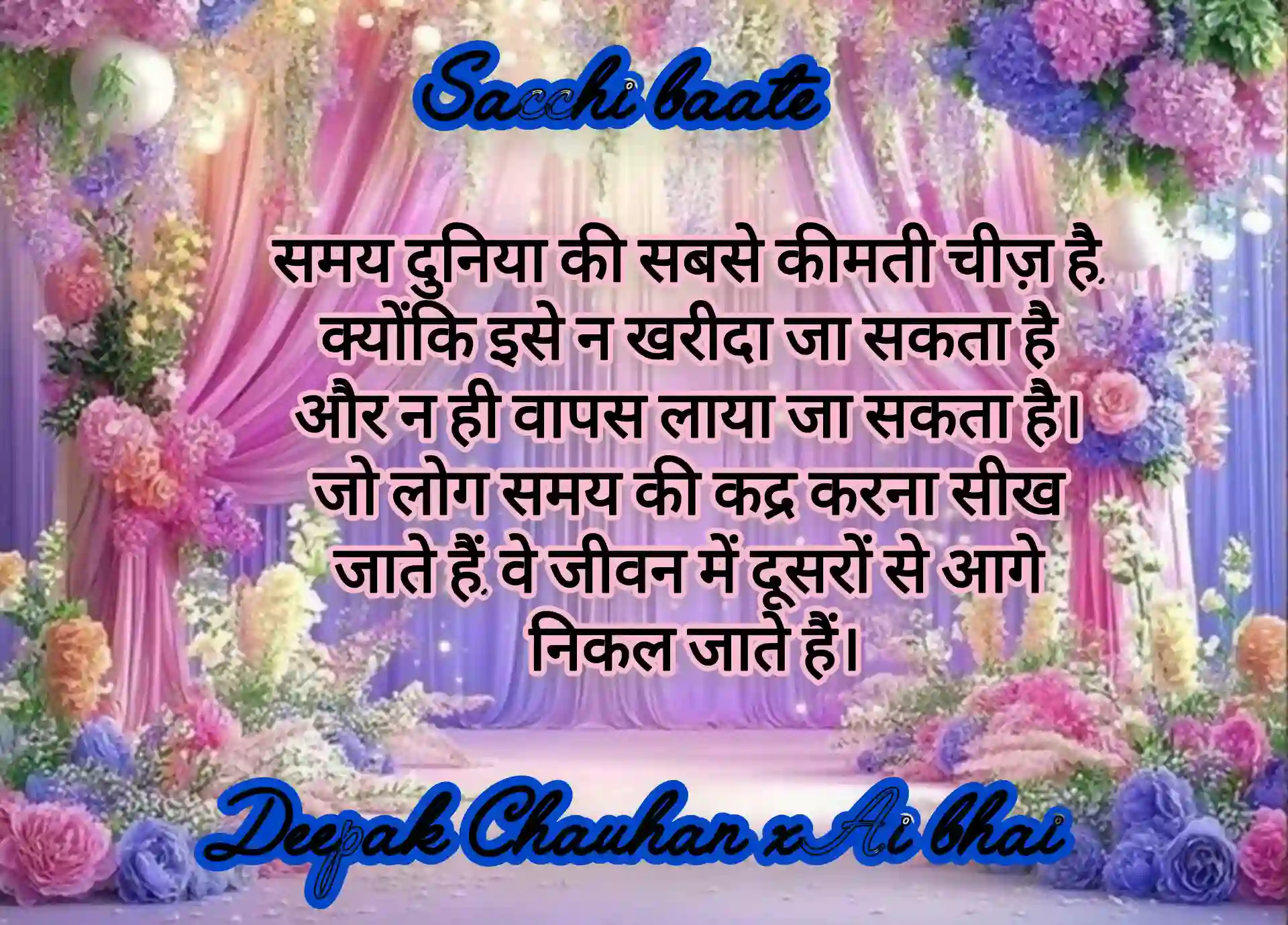 समय का सच