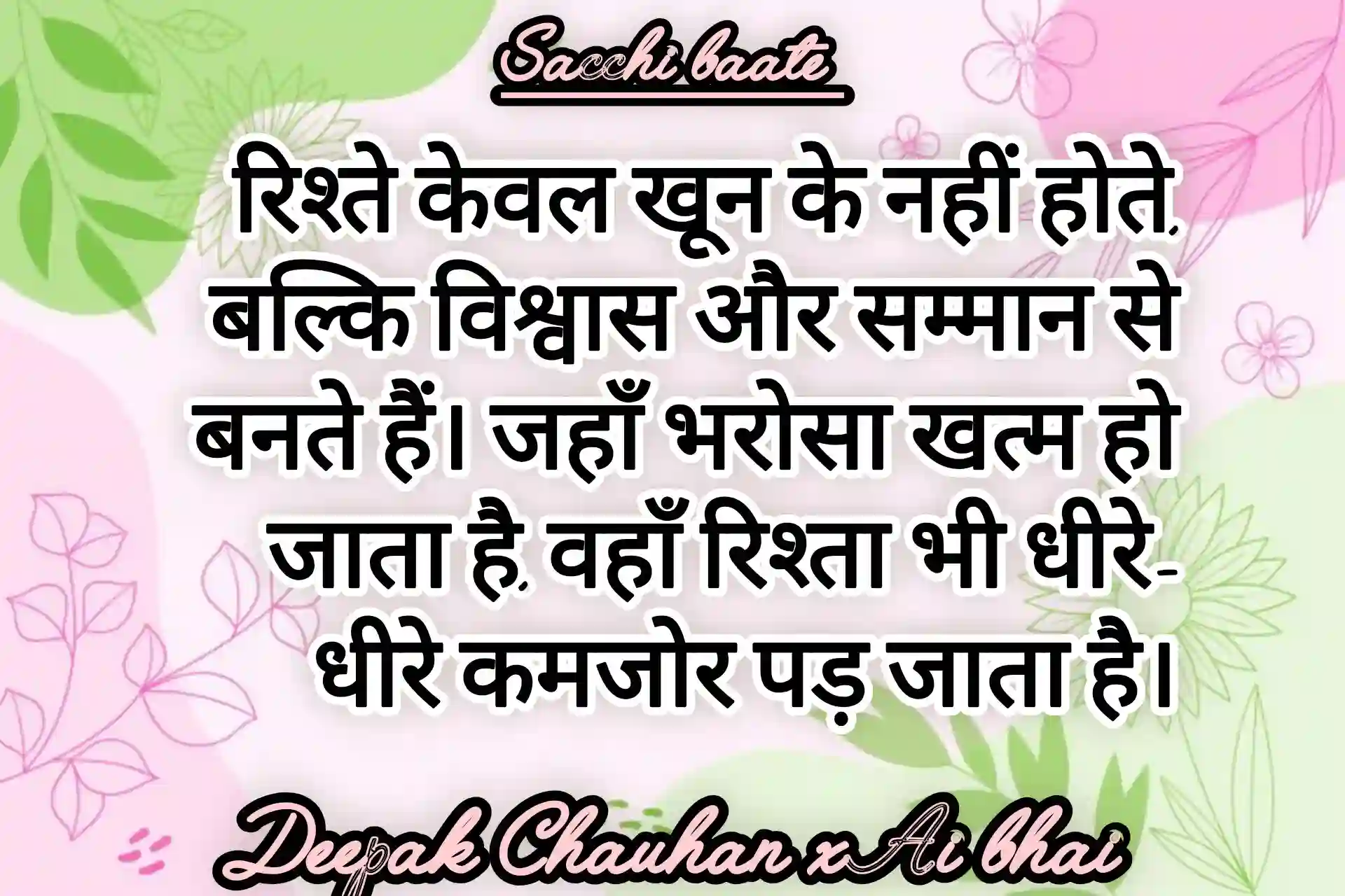 रिस्तो की सच्चाई